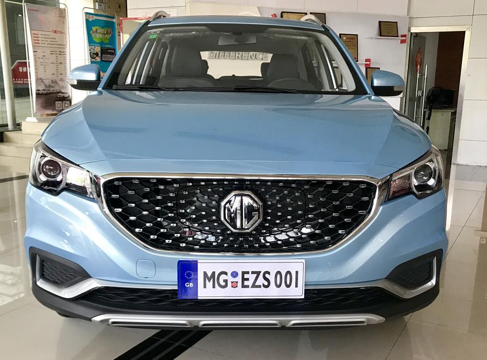 名爵ezs到店体验11万起的纯电suv空间做工细节如何