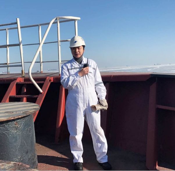 陈小安:技能过硬航行安全纪录好备受船东好评的大副