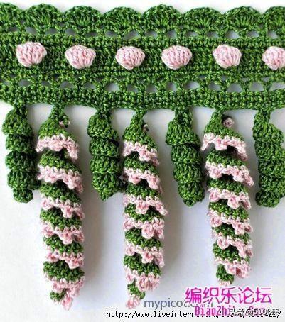这样精美的流苏钩花,你一定想学