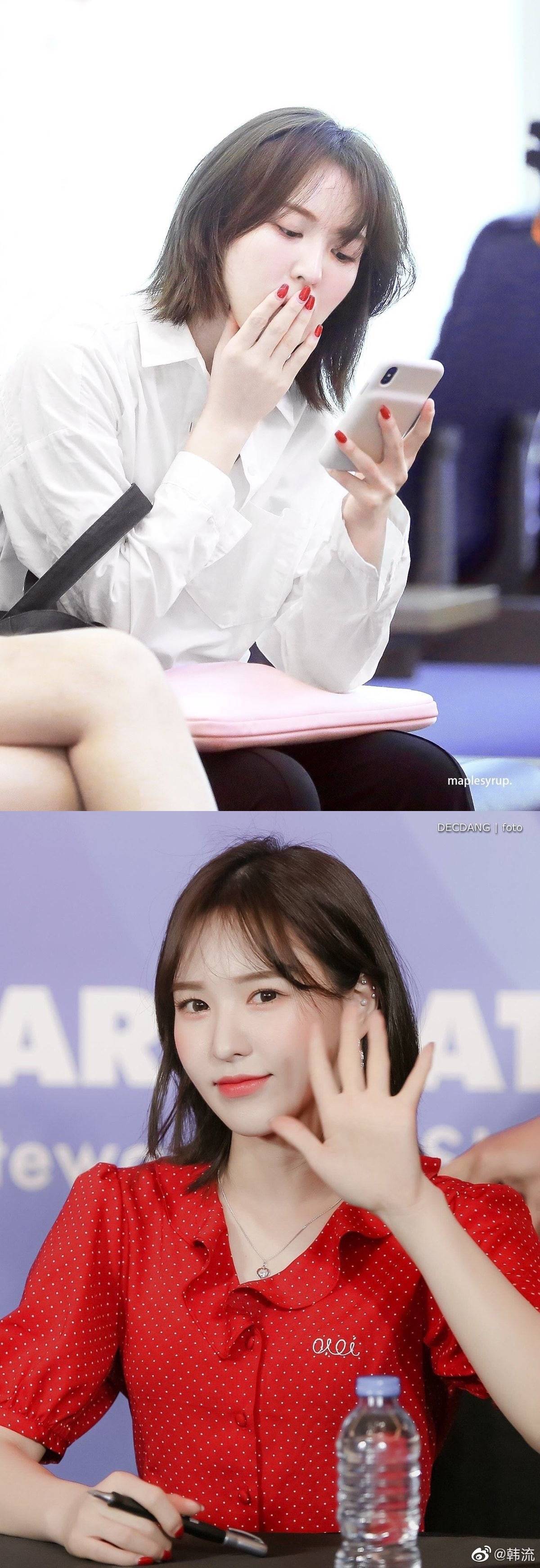 redvelvet wendy,引发"短发病"的超强美貌!