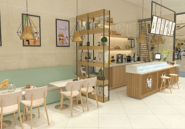 奶茶店装修 奶茶店装修