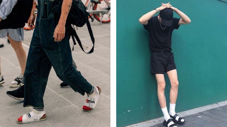 凉鞋配白袜究竟有多不入主流