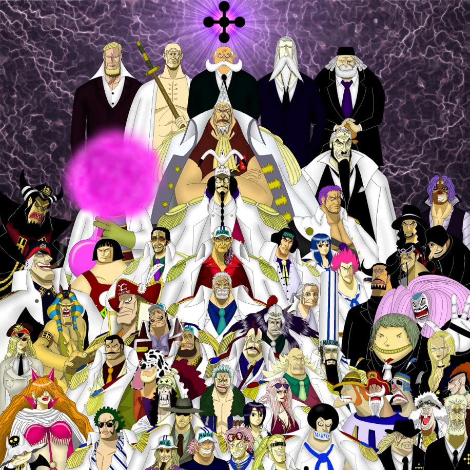 以正义之名,细数《海贼王》海军本部6大"战力"代表人物