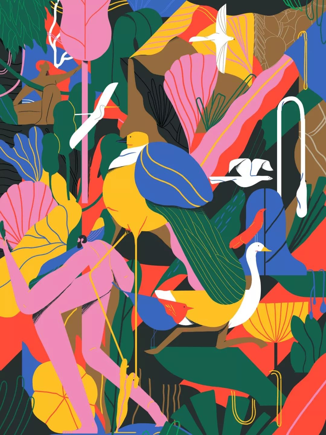 【看看】2019 "世界插画奖" 设计类 & 广告类 入围插画作品(100张图)