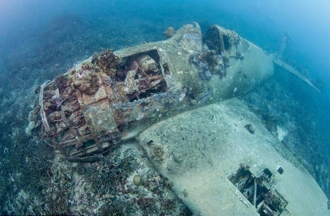 原创探秘二战沉船遗迹潜水度假圣地塞班危险的诱惑
