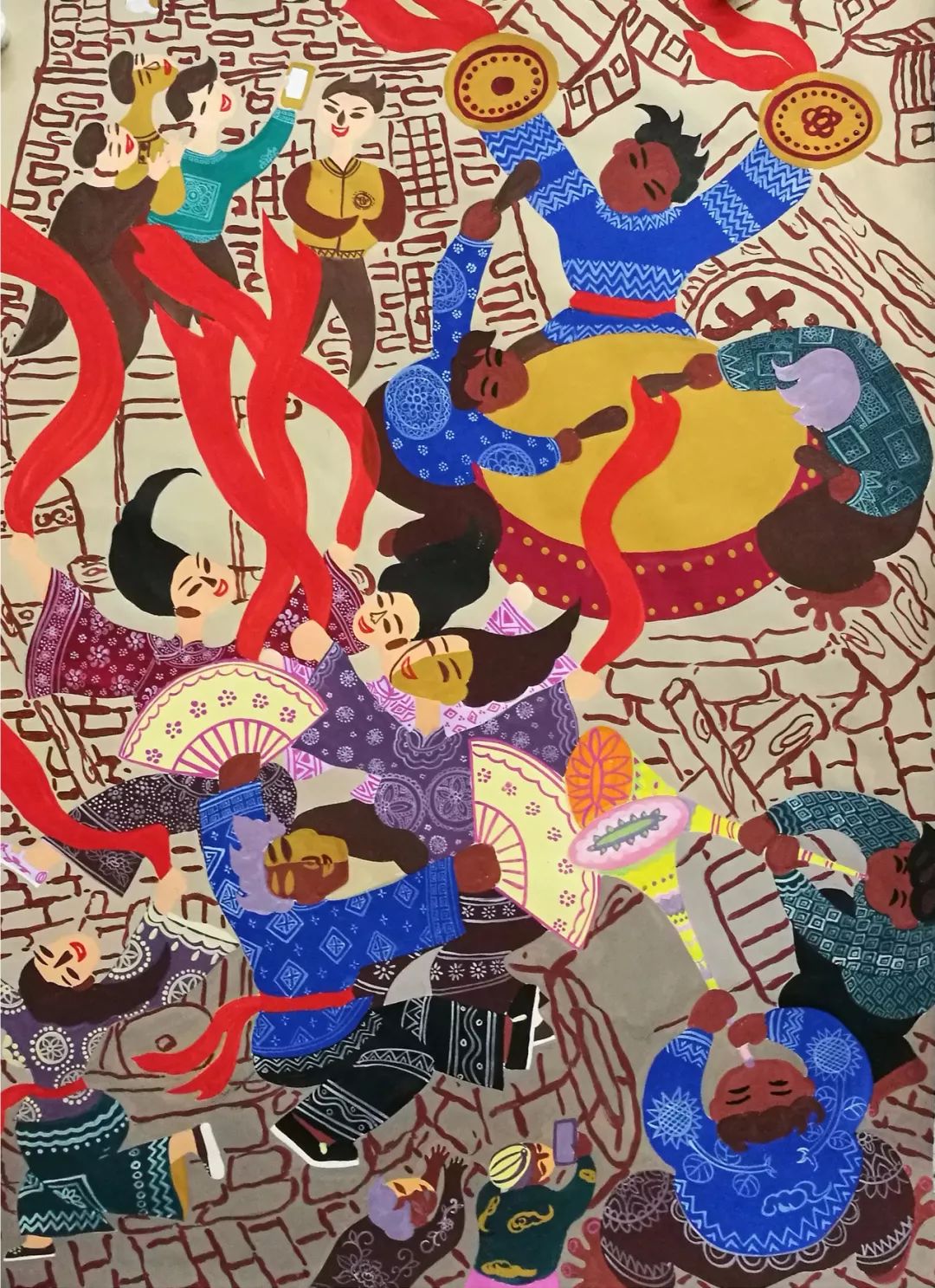【名家推介】青州农民画画师——王海伦作品欣赏