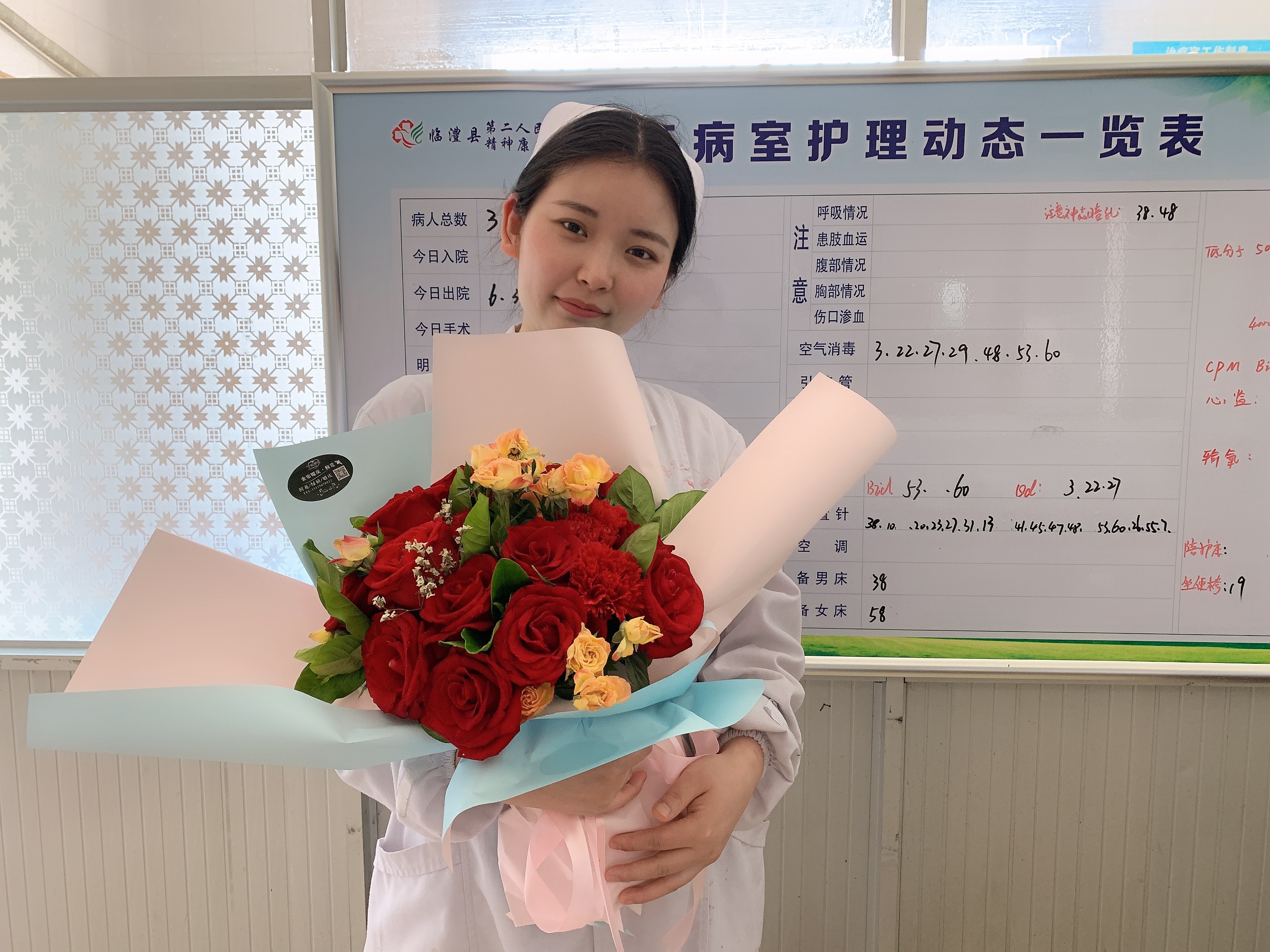 临澧县第二人民医院:五月康乃馨 骨科护士献暖心