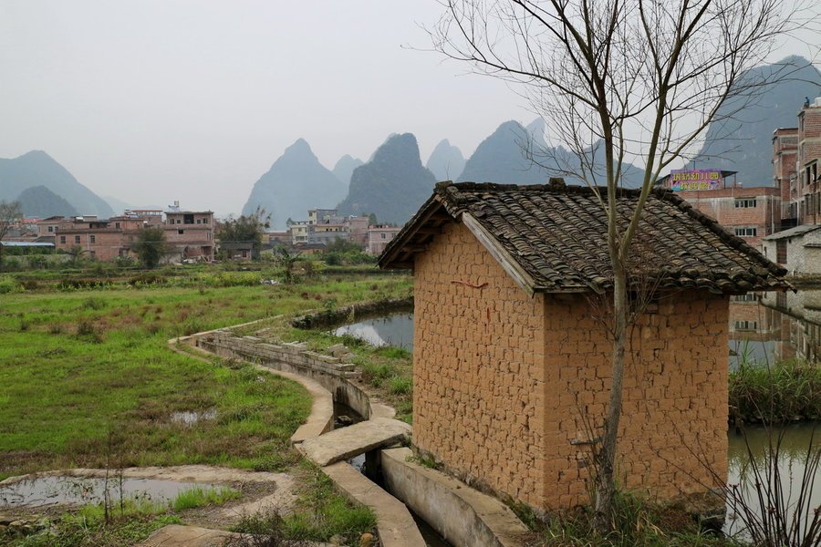 苦竹村是个小村,村里总共不过几百人口,分散居住在山野间.