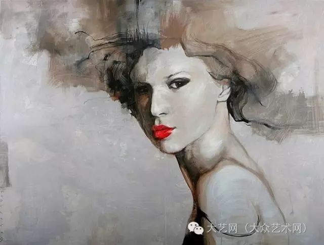 大众艺术网感性执着的潇洒印象拉脱维亚画家viktorsheleg写意人物绘画