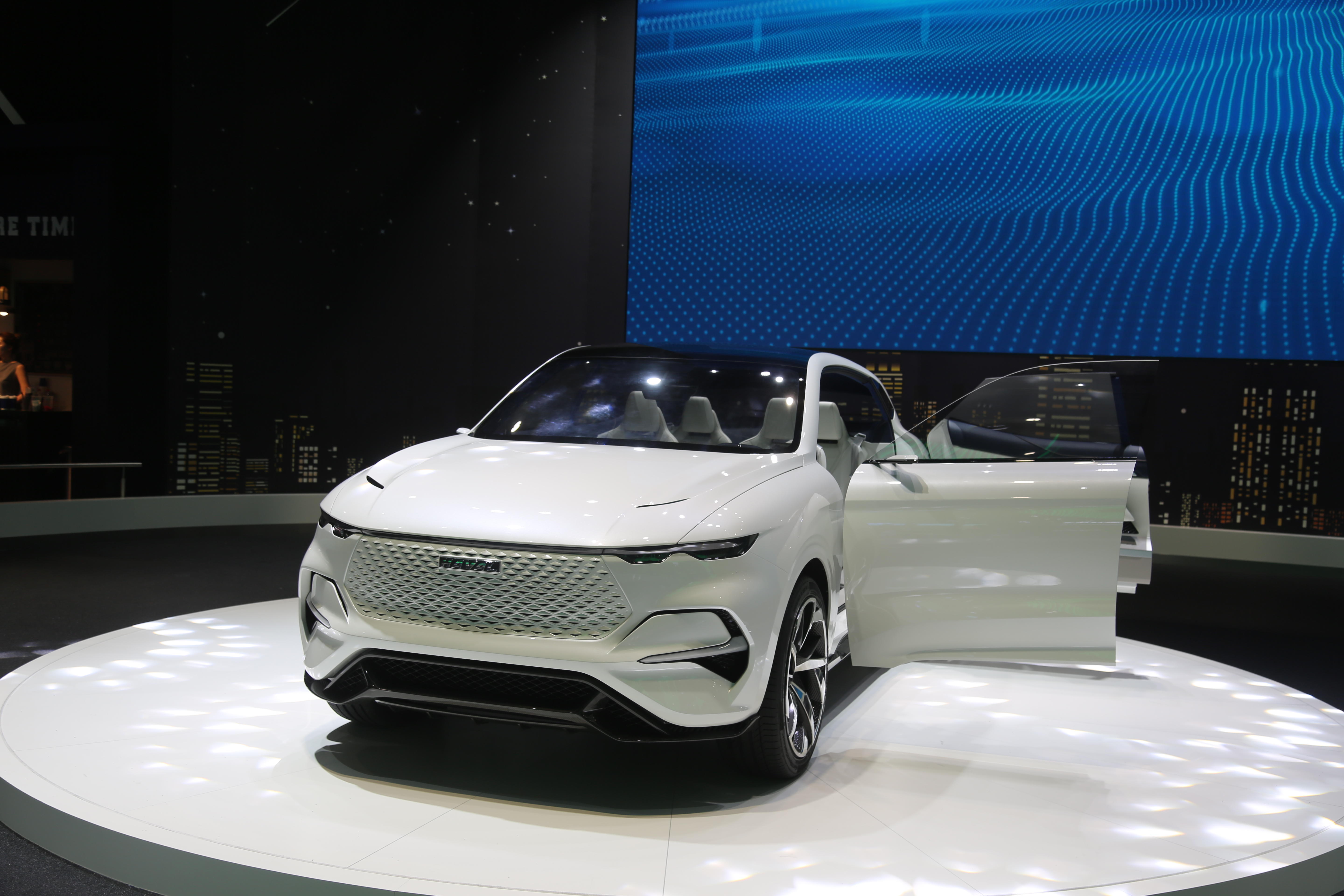 长城哈弗vision 2025 概念车,全球首发实拍,或将亮相深港澳车展!