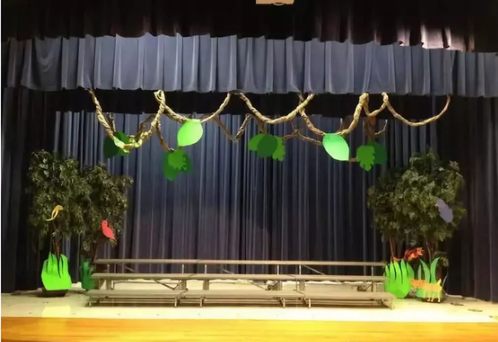 六一环创28款舞台布置标识牌效果图超低成本打造华丽六一