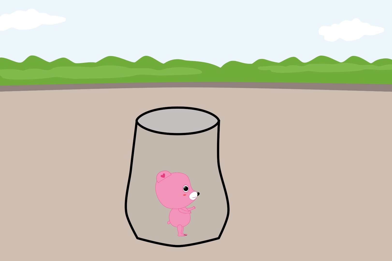 如何从没水的5米深坑里出来大美的回答让小然无言以对