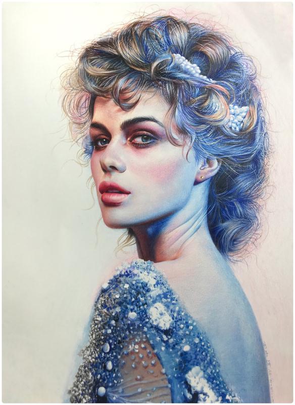 这是画的没错丹子何的彩铅画作品分享