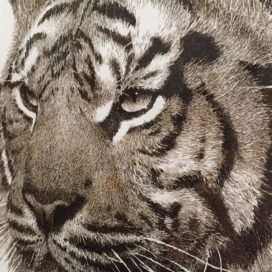 史上最牛钢笔画,他被称"细节狂魔",6年完成一幅画,画完自己都感动哭了