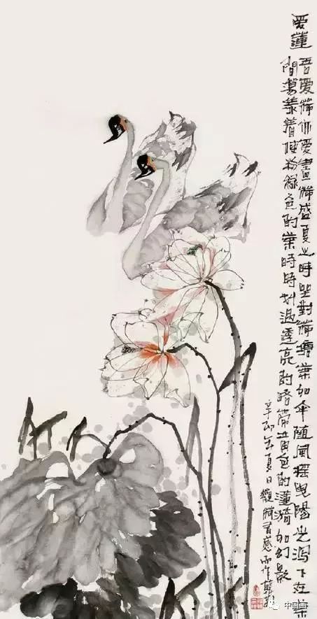 对荷花情有独钟100多幅名家画荷精品一次看个过瘾