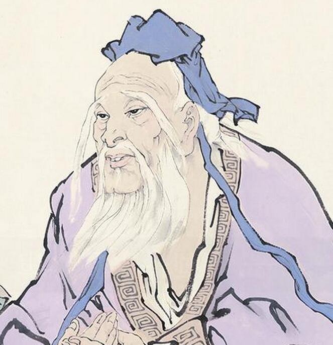 范曾大师泼墨写意人物头部特写欣赏