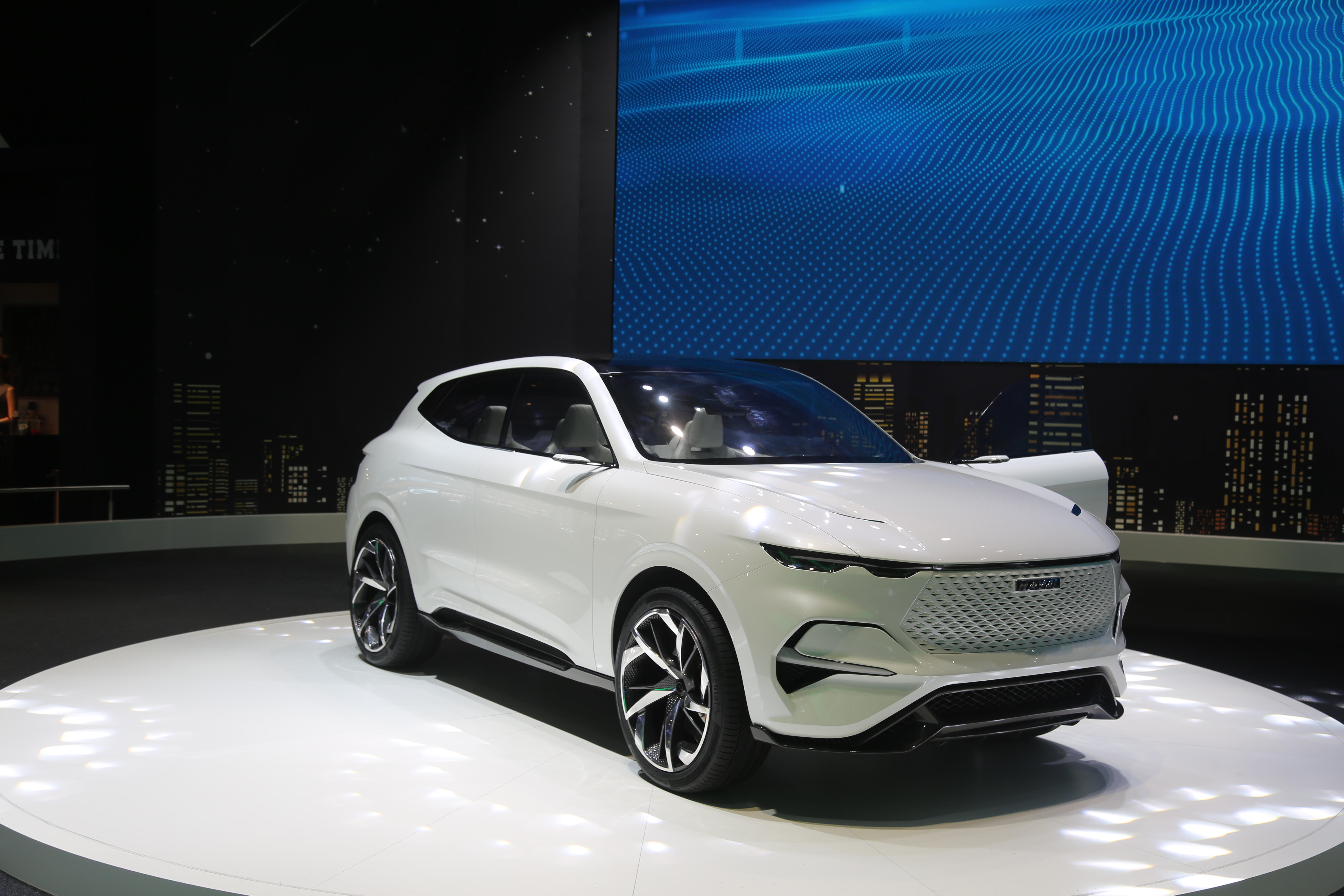 长城哈弗vision 2025 概念车,全球首发实拍,或将亮相深港澳车展!