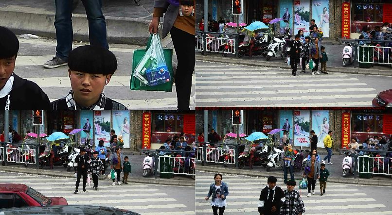 陇南公安交警"送"给闯红灯行人的高清大头贴_武都区