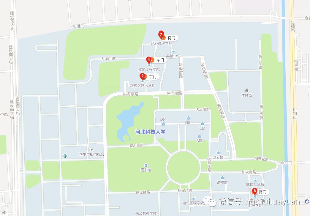 河北科技学院地图图片