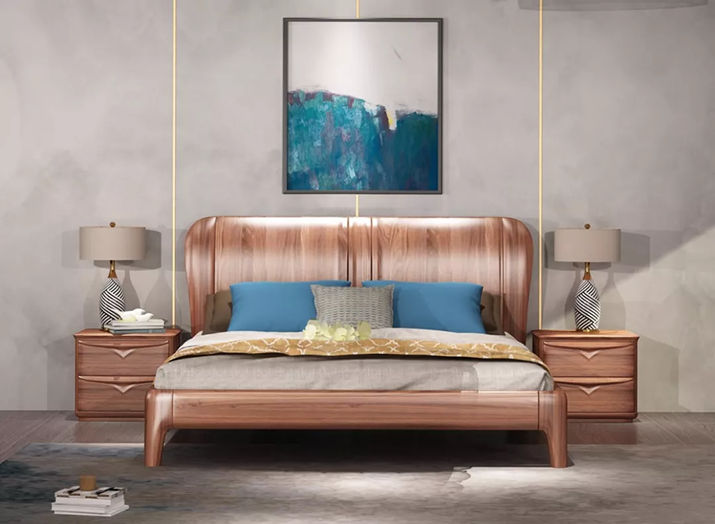 2019青岛国际家具展宜居华庭德式轻奢乌金u品精于品美于形