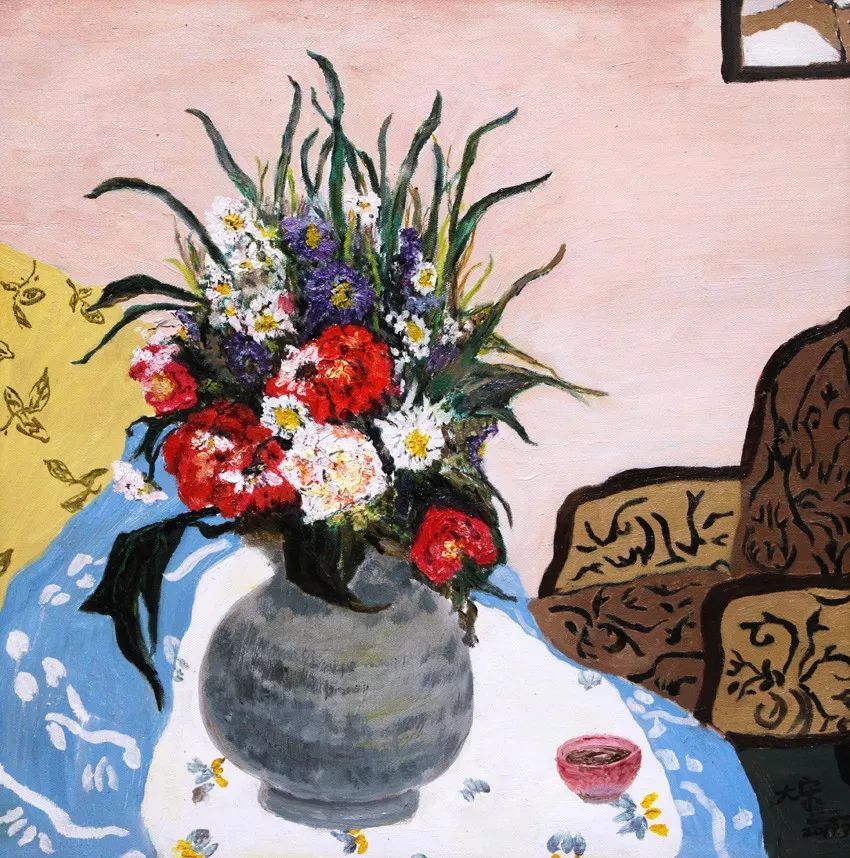 宋春明静物a1宋春明,1959年生于唐山,自幼喜爱绘画艺术,师从著名画家