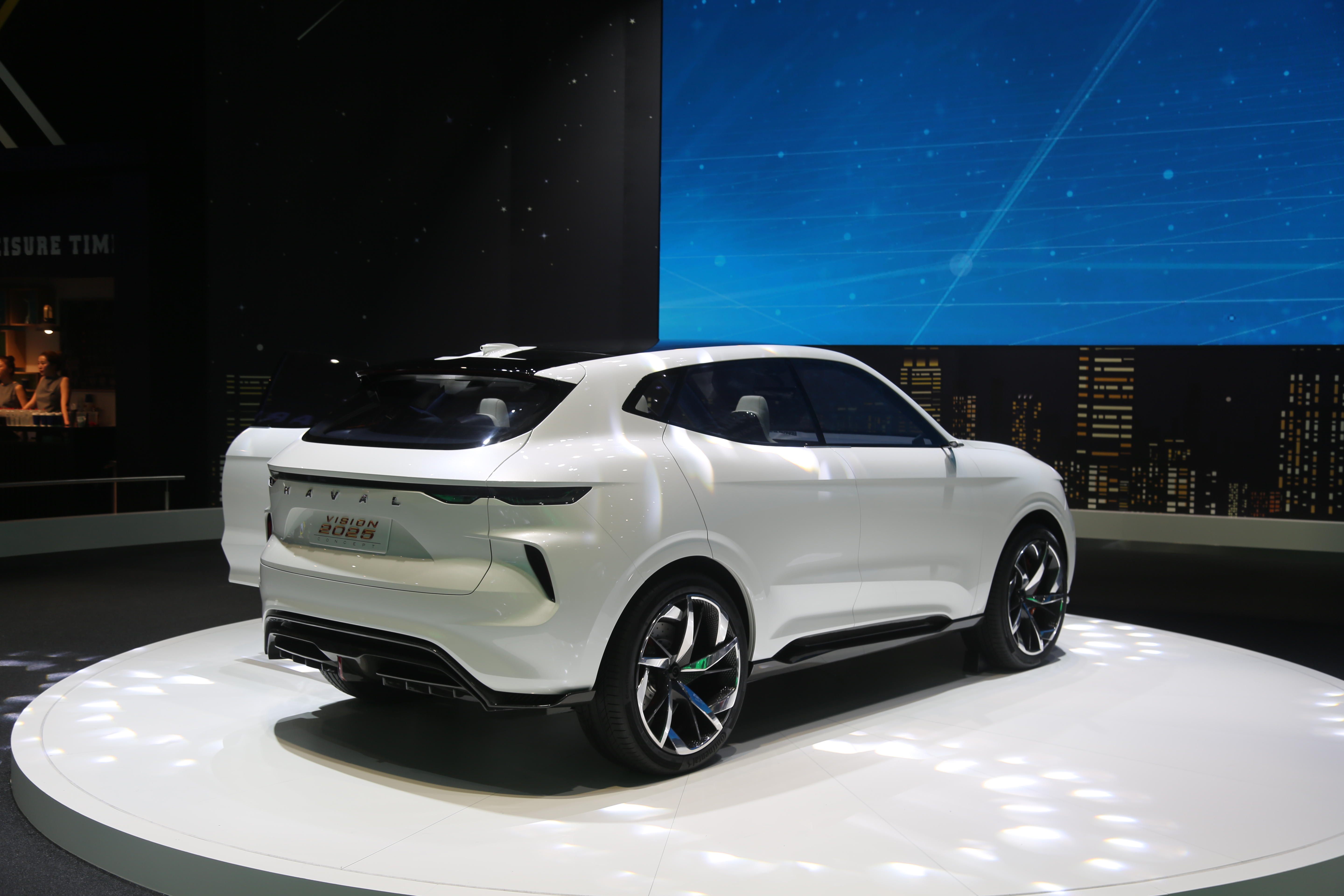 长城哈弗vision 2025 概念车,全球首发实拍,或将亮相深港澳车展!