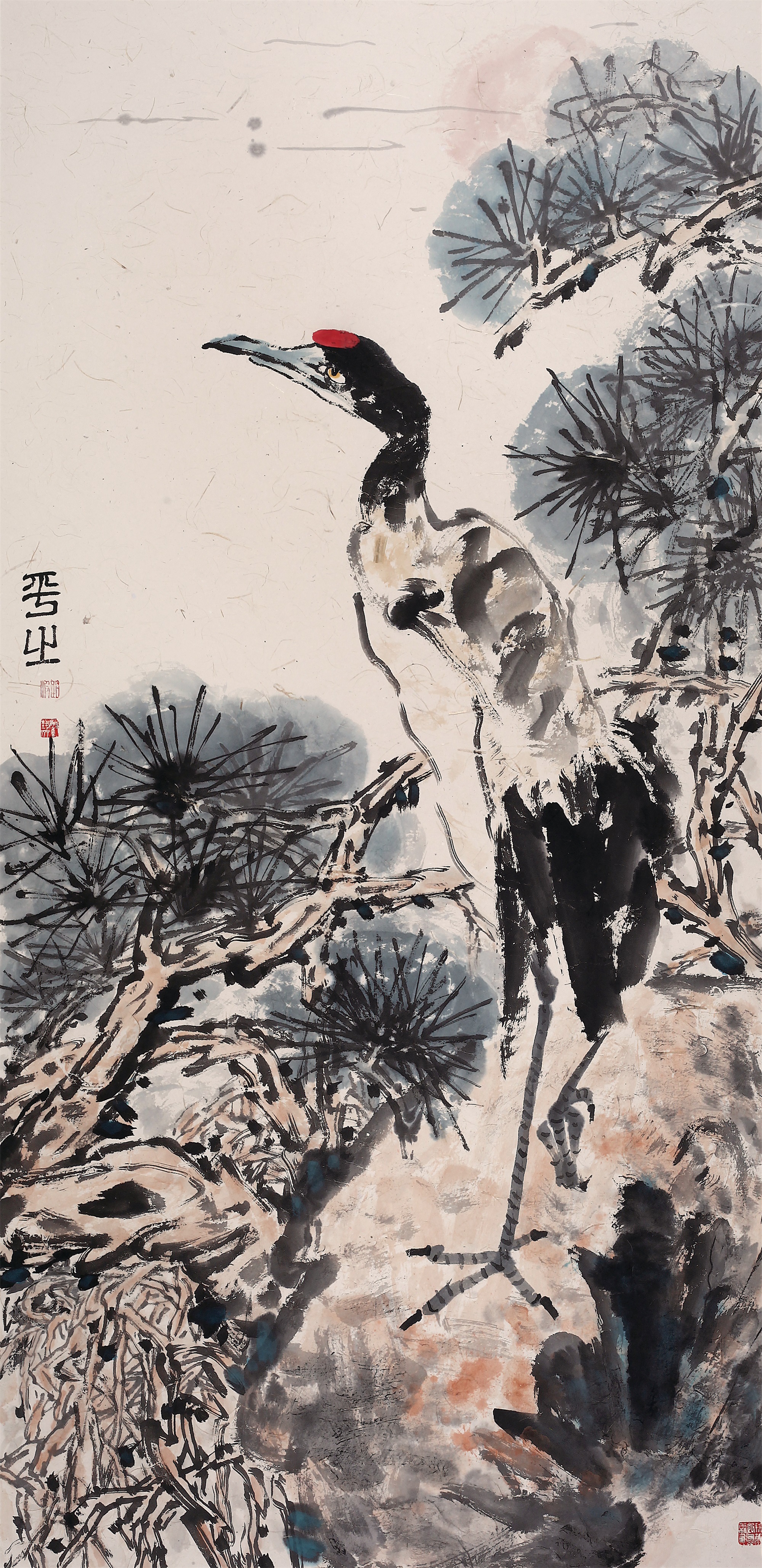 中国画名家画家路波花鸟画欣赏
