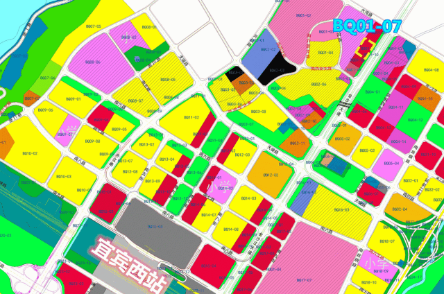 宜宾南部新区规划图图片