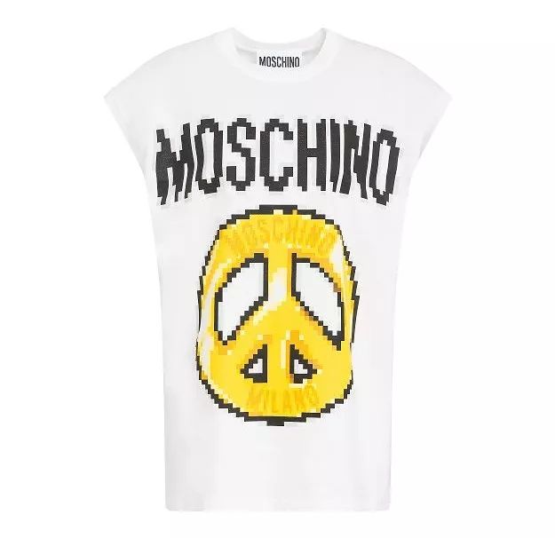 moschinox the sims2019胶囊系列和平标志logo印花t恤rmb 1,990"我