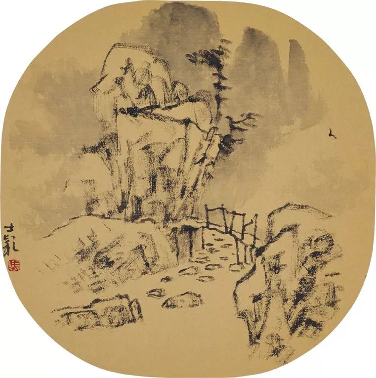 意与境合是为氤氲马士颖山水画欣赏