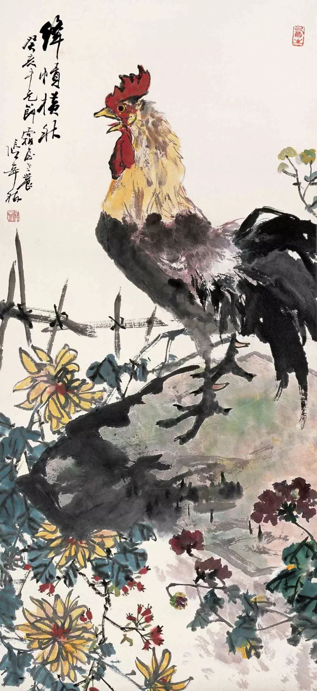 张辛稼线条要画得假痴假呆