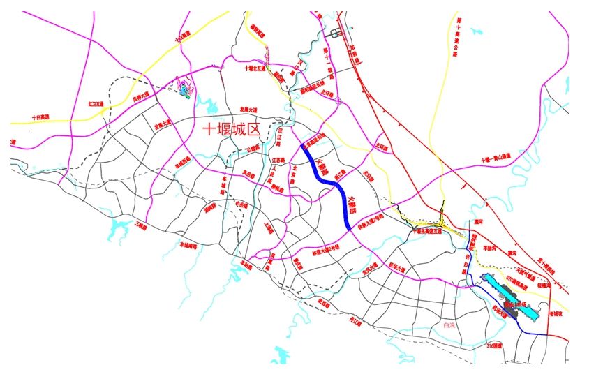 十堰這條內環路快通車了,以後,從市區到機場大道只要15分鐘