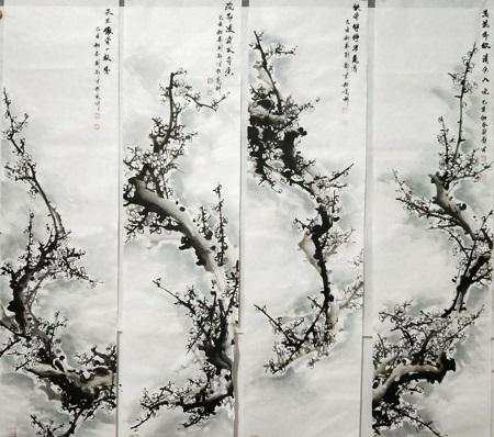 "离尘之梅"安徽画家—刘影