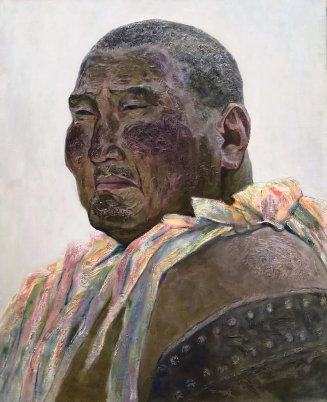 他是内蒙古草原画派的创建者作品被蒙古历史博物馆永久陈列