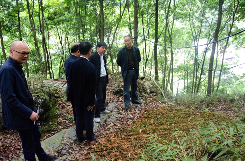 黔东南州人大常委会吴锡锋等一行到黎平走访调研