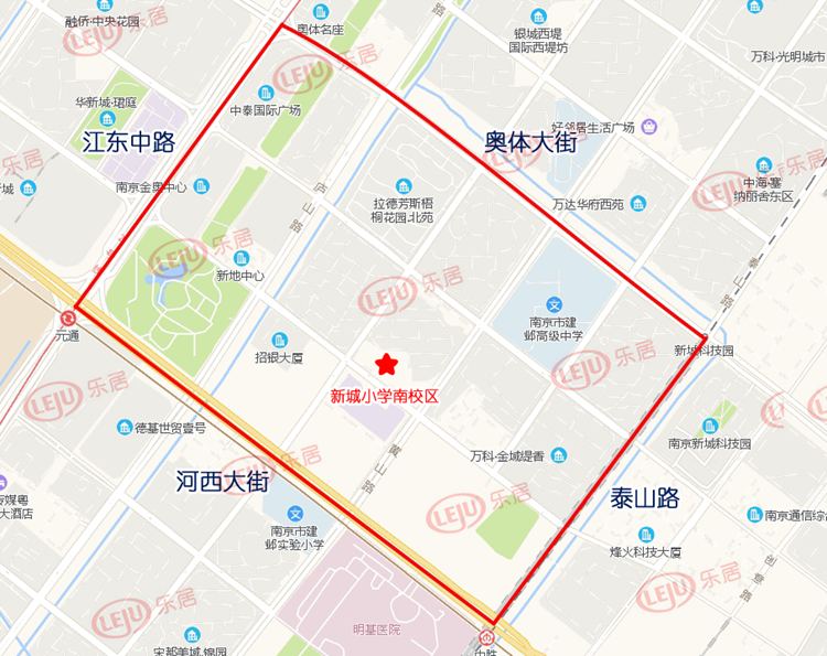 最全整理2019年南京市各區中小學區劃分範圍出爐