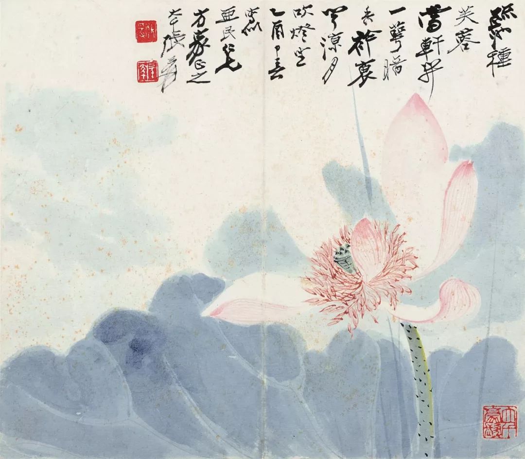 张大千:画荷,我一辈子都不厌倦_荷花