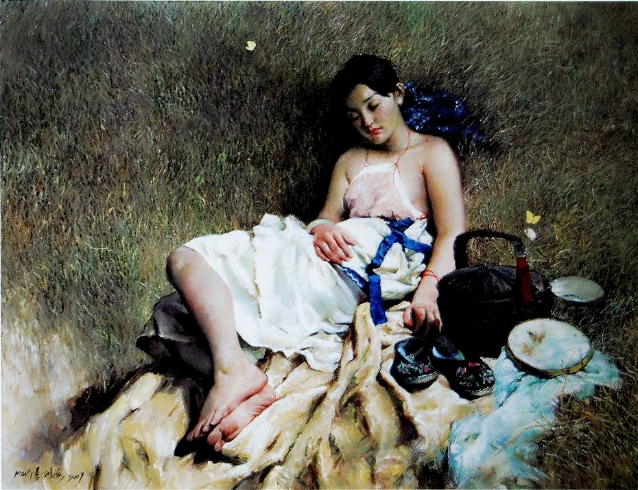 同样是人体模特,周迅成名后一幅画卖184万,而她却被人言逼疯了_刘海粟