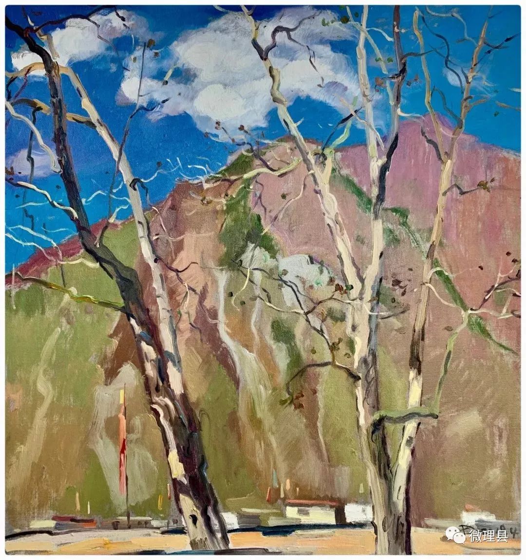 ta眼看理县2019川美版画系研究生写生团队走进阿坝州孟屯河谷