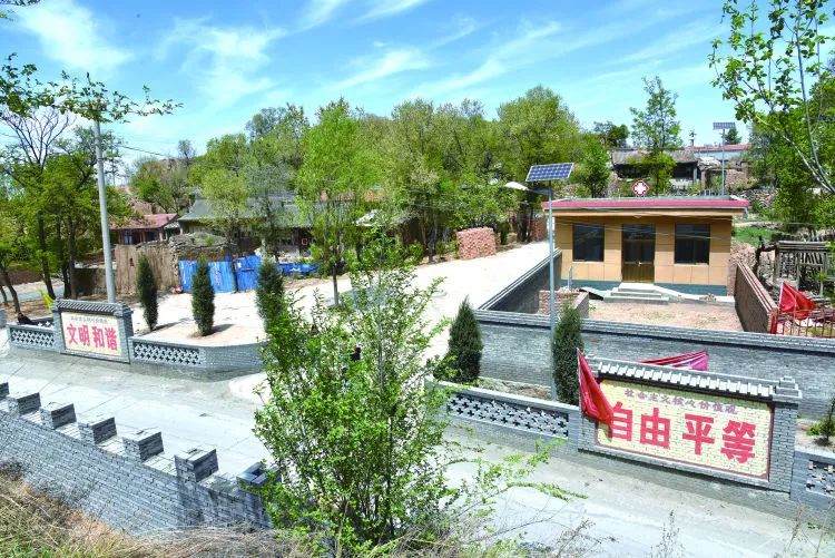 代县聂营镇实施乡村振兴战略劲吹乡风文明之风_景村