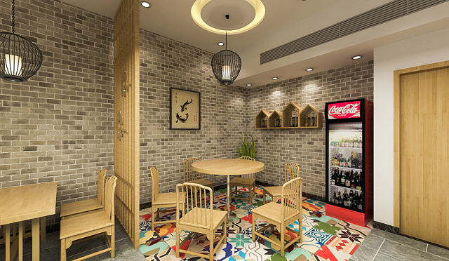 特色小吃店如何装修这样装修个性满满