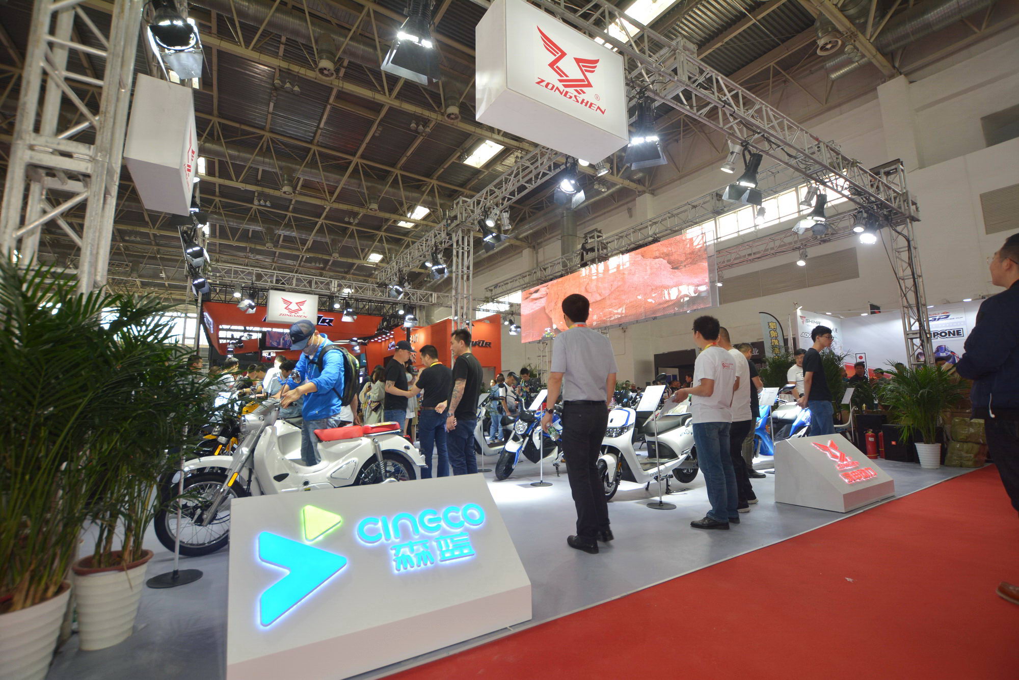 2019北京车展宗申的展台电动车篇