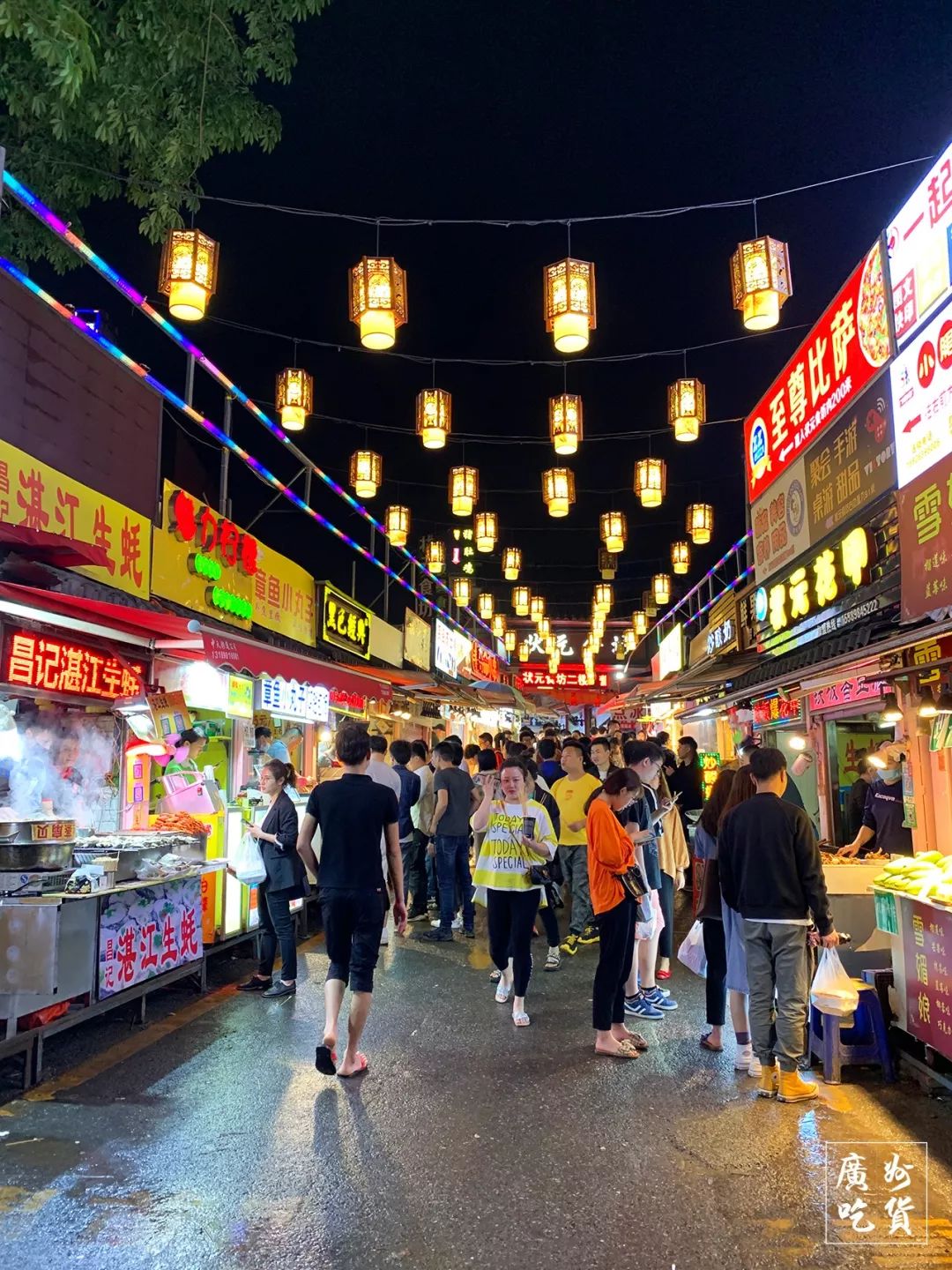 广州这个岛上的潮汕美食街有100款潮汕美食全天都能去觅食