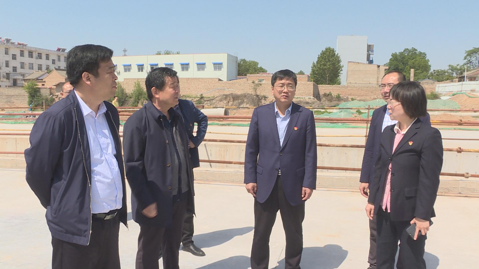 尚玉良到阳城镇调研指导工作