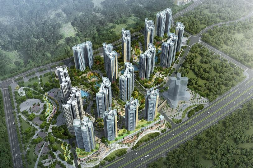 兜底京基操盘深圳山海上园项目可售面积33万㎡至于售价