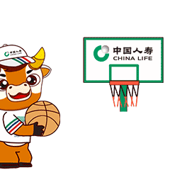 在 2019 年新年期间,中国人寿首次尝试推出萌趣十足的"国寿牛"表情包.