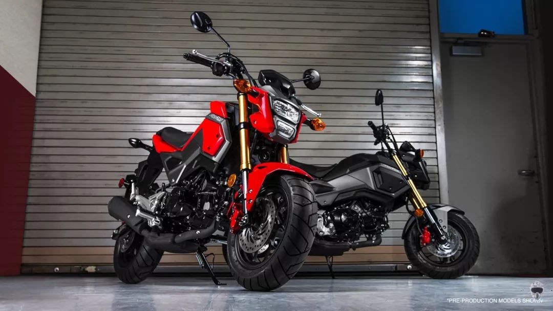 街车档案2019款hondagrommsx125精灵神车