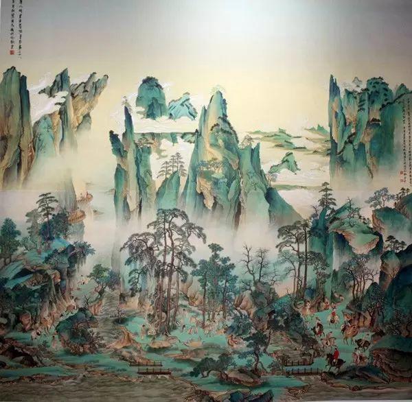 蜀绣四川属于内陆地区,外部信息传入比较慢,造就了蜀绣内敛婉转,平