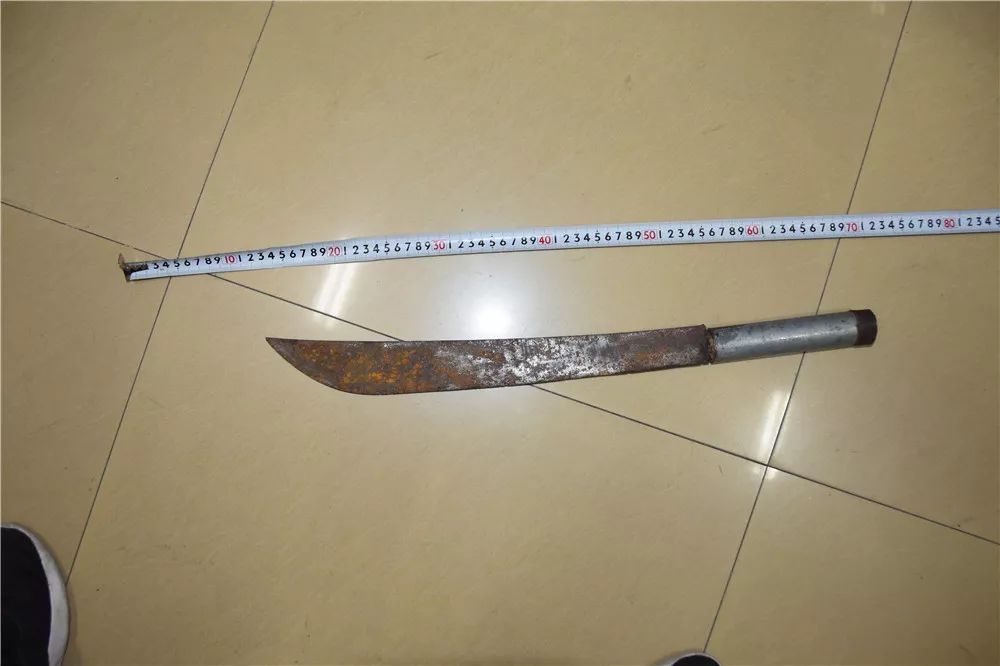 依法给予违法人员杨某行政拘留五日和对其所携带的管制类刀具予以收缴