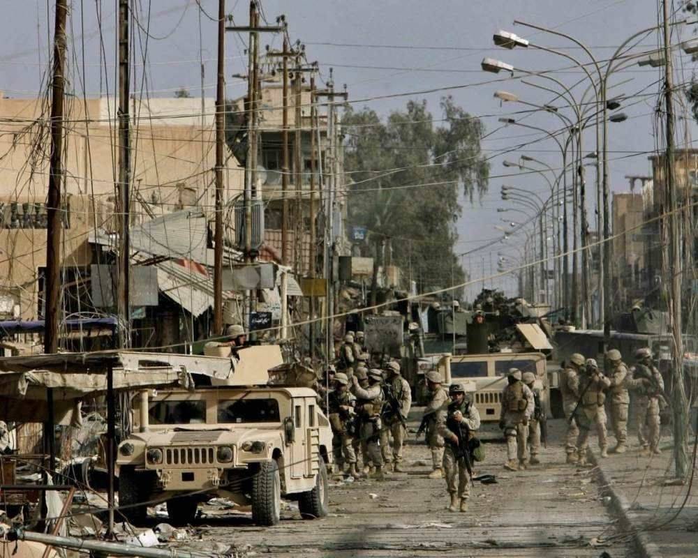 伊拉克战争ppt背景图图片